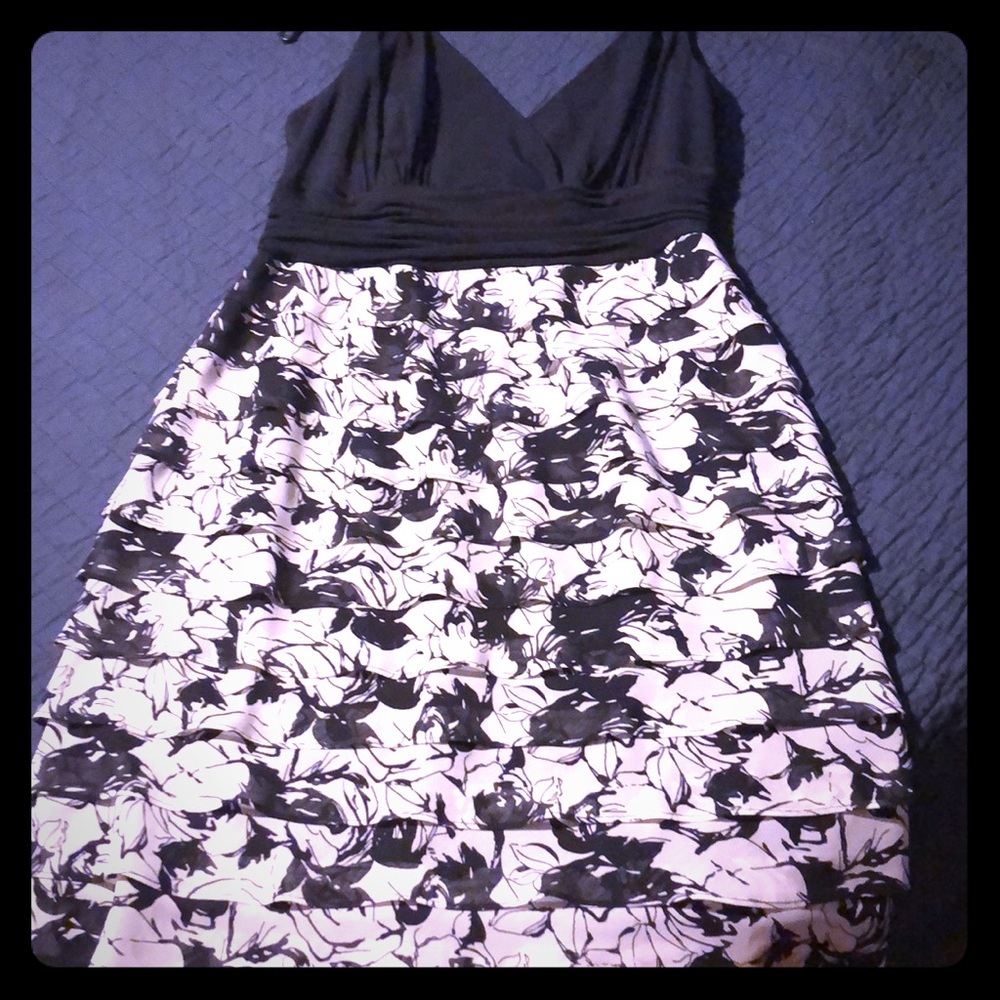 Black & white dress